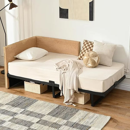 Daybed Sofa Bed - Multi-Functional Platform Bed for Daytime Naps, No Box Spring Needed, 530LBS Weight Capacity, Easy Assembly