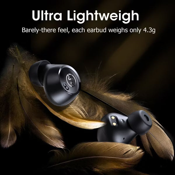 VEATOOL M14 Wireless Earbuds Bluetooth 5.3 in Ear Light-Weight Headphones Built-in Mics, 50 Hours Playtime, IPX7, Immersive Premium Sound