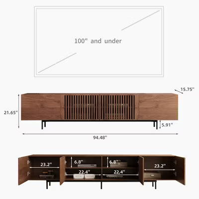 Gaoyangjiaju 94.48", TV Console Cabinet for Living Room or Bedroom