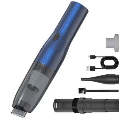 YOMA H2 Handheld Cordless Car Vacuum, Mini High-Speed Brush Motor 60dB, Visual Dust Cup, Type-C Rechargeable, for Car, Sofa, Table, Keyboard
