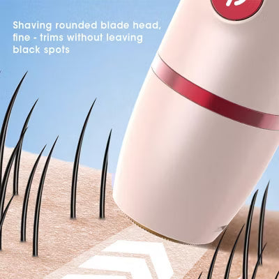 Electric Bikini Trimmer for Women, 3-in-1 Rechargeable Waterproof Shaver for Face, Underarm, Legs, and Bikini Area, Painless Wet & Dry Hair Removal