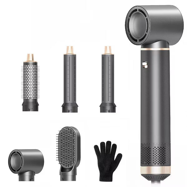 5 in 1 Hair Styler for Woman,Air Curling Wrap,Drying,Curling,Straightening & Volumizing,Hot Air Curler Dryer Brush Tool Set,Curl Styling Tools