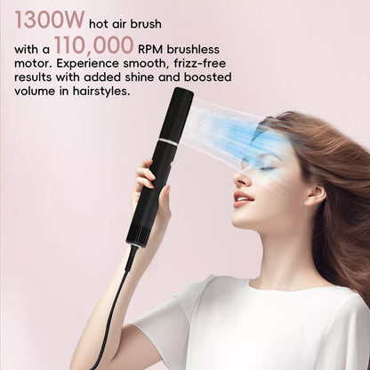 NICEBAY Hair Dryer Brush, High Speed Blow Dryer Brush, Hot Air Styler, Hot Air Styling Brush, Hair Styler