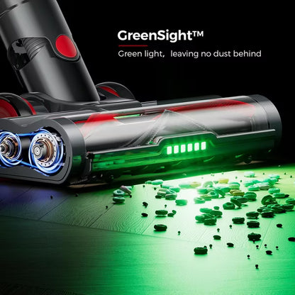 ELEPHAS Cordless Vacuum Cleaner, 48kPa Powerful Stick Vacuum,70 Mins Runtime,Lightweight Upright for Home Hard Floor Carpet Pet Hair