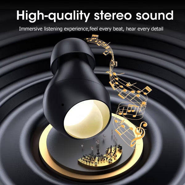 VEATOOL M14 Wireless Earbuds Bluetooth 5.3 in Ear Light-Weight Headphones Built-in Mics, 50 Hours Playtime, IPX7, Immersive Premium Sound
