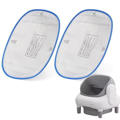 Cumrige Waterproof Litter Box Liners, 2-Pack Leak-Proof Pads for Self-Cleaning Boxes