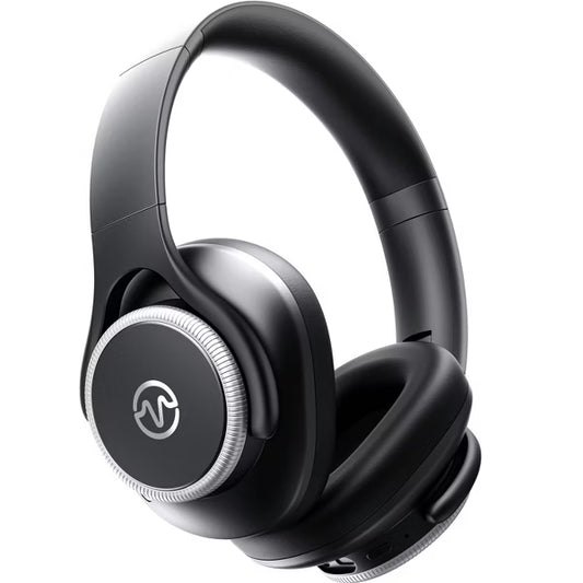 VEATOOL Hybrid ANC Over-Ear Headphones: Bluetooth 6.0, 60H Playtime, Foldable, Hi-Res Audio, Deep Bass, Built-in Mic (Travel/Office)