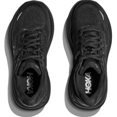 Hoka Men's Bondi 9 Running Shoes Black/Black, Size 8.5
