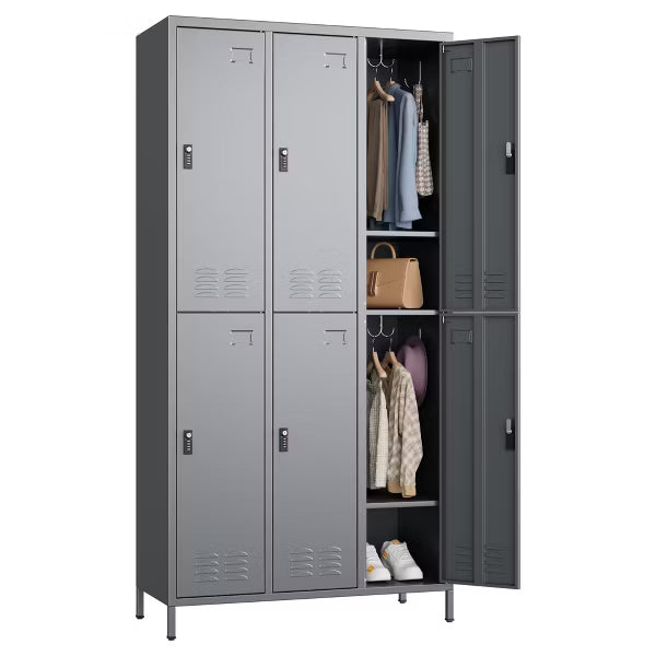 SUXXAN Metal Storage Locker for Employees for School Gym,Assembly Required