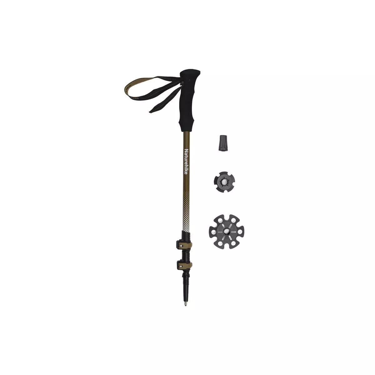 Naturehike Trekking Poles Carbon 169g 2-Piece Set Adjustable Ultra-Lightweight Hiking Sticks Unisex Walking Stick with Accessories for Outdoor