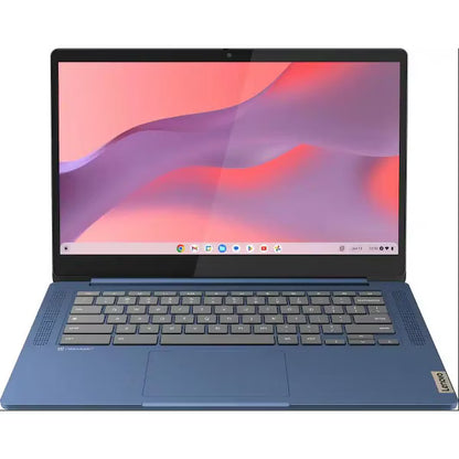 Lenovo - IdeaPad Slim 3 Chromebook Laptop - 14" Full HD Touchscreen Laptop - MediaTek Kompanio 520 - 4GB Memory - 64GB eMMC - Abyss Blue
