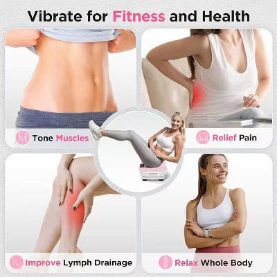 FEIERDUN Whole Body Vibration Plate Exercise Machine