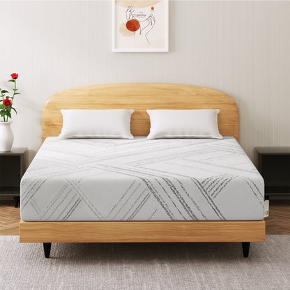 Pamag pieeoo 10-inch Cooling Gel Memory Foam Mattress in a Box, Medium-Firm, Full Size