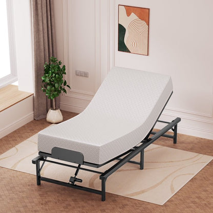 Pamag pieeoo Electric Adjustable Bed Base Frame with Wireless Remote, Ergonomic, Zero Gravity, 400 lb Capacity, Twin XL
