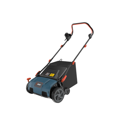SENIX Dethatcher/Scarifier 2 in 1, 15" 13Amp Corded Walk-Behind Lawn Mower with 5-Position Adjust, SCE13-M