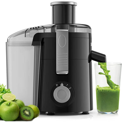 SIFENE 500 W 50 oz 3 Speed Centrifugal Juicer, Black