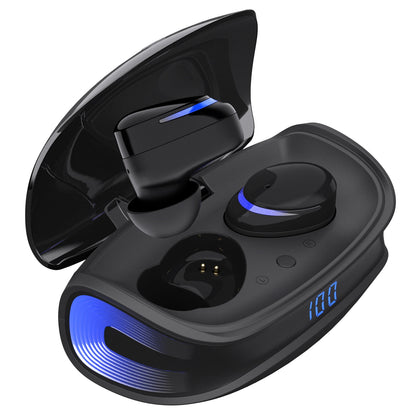 Wireless Bluetooth Earbuds F9-5 for All Samsung, S23/S22/S21/S20/5G/Galaxy A,Z,NOTE, All Iphone X/11/SE/12/13/14, Headphones F9 TWS and IPX7 Waterproof with 2000mAh Case