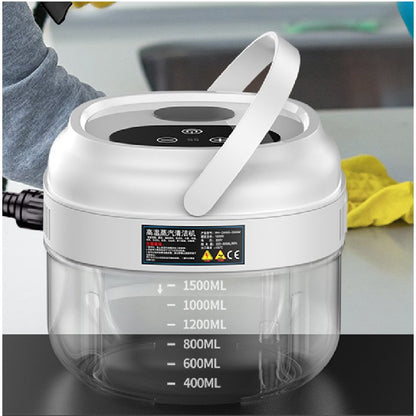 ALILYY 1.5L New Smart High-Temperature Steam Cleaning Machine with Drainable Base, Oven Cleaning, Kitchen Hood Cleaning, and Humidification G63
