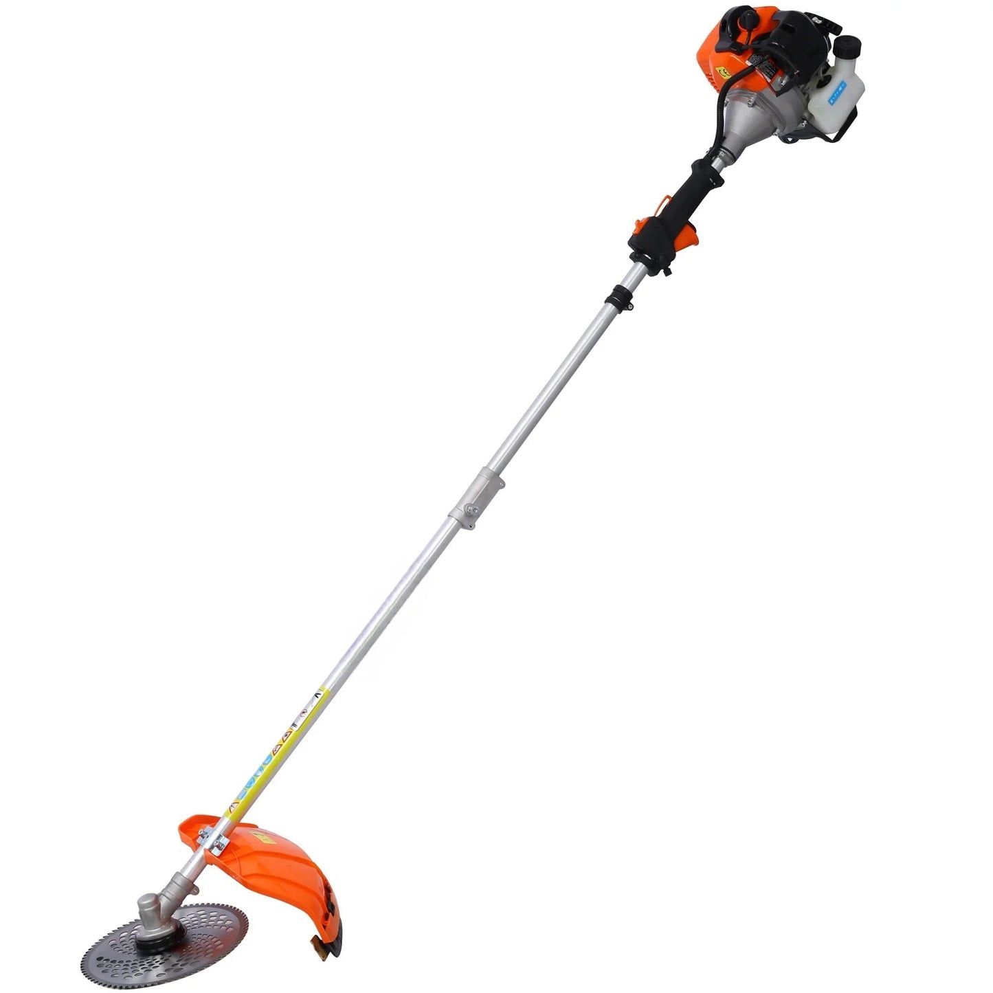 Ktaxon 10 in 1 Multi-Functional Trimming Tool, 52CC 2-Cycle Garden Tool System with Gas Pole Saw, Hedge Trimmer, Grass Trimmer, and Brush Cutter EPA Compliant