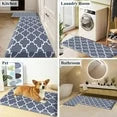 Cushioned Anti-Fatigue Kitchen Rug Mat ,17.3"x 28",Non Slip Waterproof , Heavy Duty PVC Ergonomic Comfort Mat for Kitchen, Floor Home, Office, Sink, Laundry