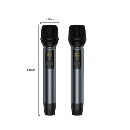 TOPVISION 4.1ch Surround Sound Bar for TV, Soundbar with Subwoofer, Karaoke Machine with 2 Mic, 4 Drivers, Bluetooth/USB/Optical/AUX/HDMI Connectivity, SP02