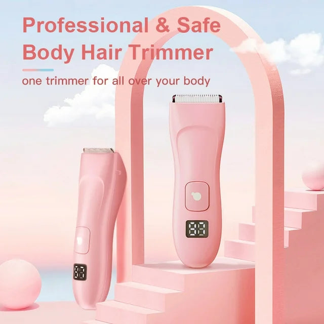 Bikini Trimmer for Women Pubic Hair MichPong Women Electric Shaver Rechargeable Cordless Wet Dry Use