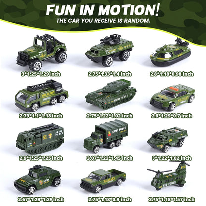 JoyStone 33 in 1 Military Truck Toy, Green Army Toy Set with Soldiers and Roadblocks, Mini Battle Truck Toy in Carrier Truck with Lights and Sounds, Gift for Toddler Boys Aged 3+