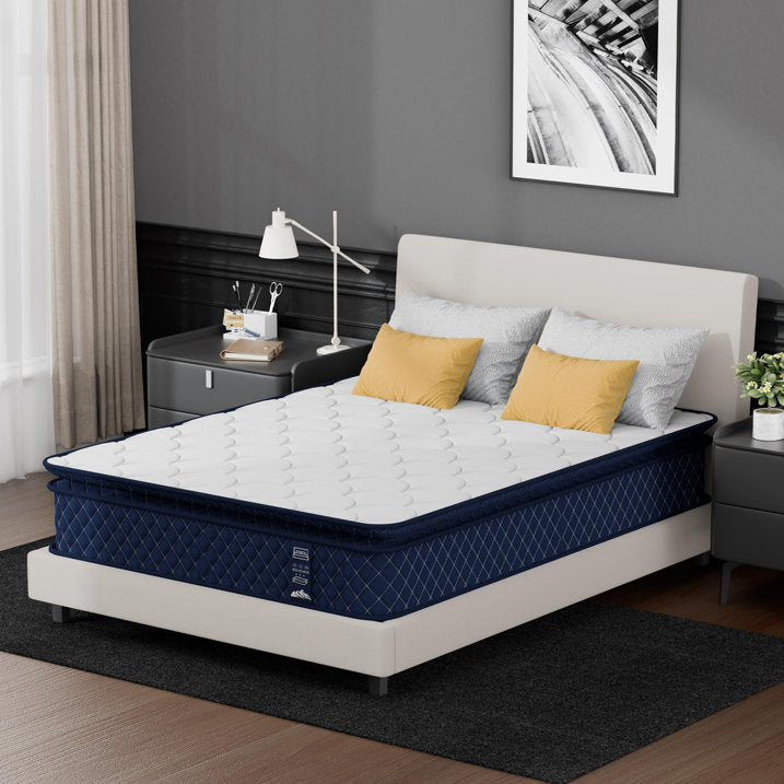 JYYA88BB 12 inch Twin Size Mattress,Gel Memory Foam and Hybrid Mattress in a Box,Individual Pocket Spring