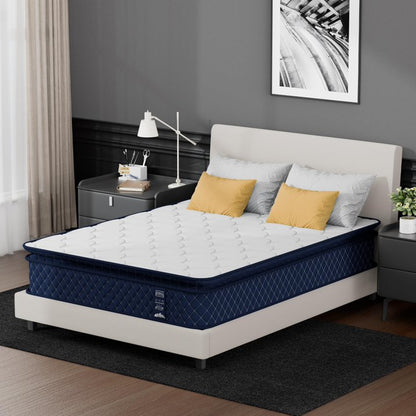 JYYA88BB 12 inch Twin Size Mattress,Gel Memory Foam and Hybrid Mattress in a Box,Individual Pocket Spring