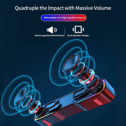 Audioaura Speakers, Bluetooth Speaker£¬Sound Bar for TV,3D Surround, Multiple Connectivity Options