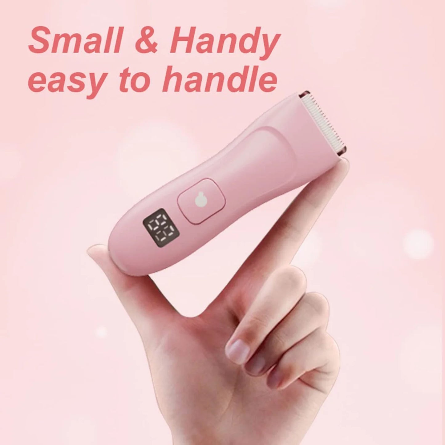 Bikini Trimmer for Women Pubic Hair MichPong Women Electric Shaver Rechargeable Cordless Wet Dry Use