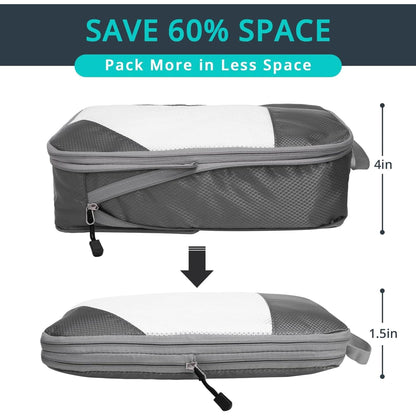 Compression Packing Cubes for Travel, Packing Cubes Compression Travel Essentials