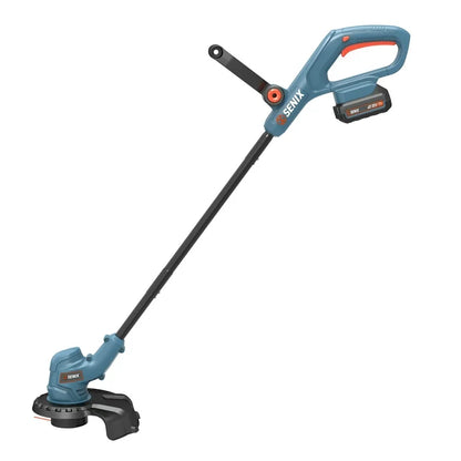 SENIX 20 Volt Max 2 Tool Cordless Combo Kit, 10 Inch String Trimmer  Variable Speed Leaf Blower (Battery and Charger Included) S2K2B1 03
