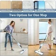 Mop for Floor Cleaning,Alpacasso Spray Mop with 650ml Refillable Bottle and 4pcs Washable Pads - Wet Dry Microfiber Mop