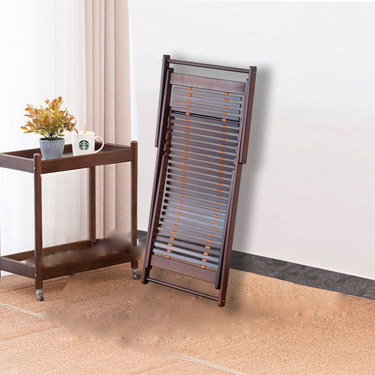 SUSUZI Bamboo Lounge Chair Adjustable Reclining Folding Chair Outdoor Indoor Garden Pool Patio Chair