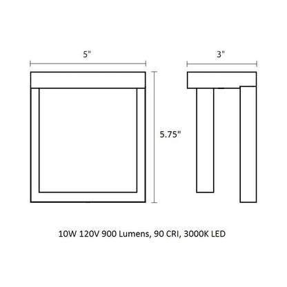 Inside-Out® Glass Glow² Wall Light