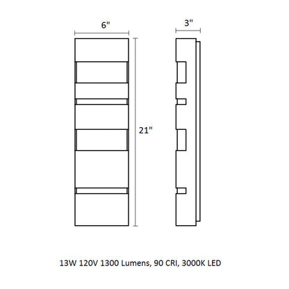 Inside-Out® Jazz Notes Wall Light