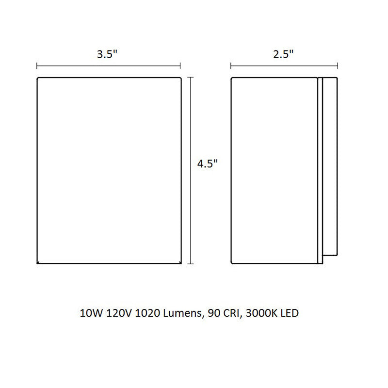 Inside-Out® Box Wall Light