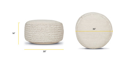 Leon 30" Pouf