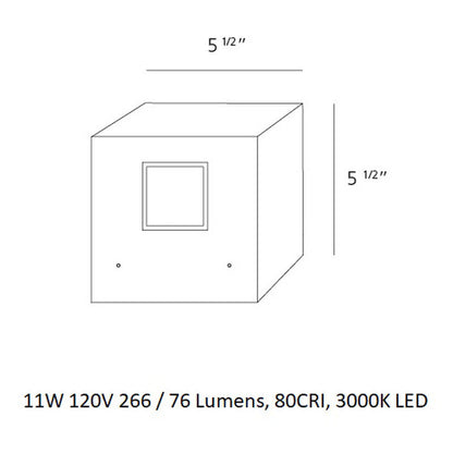 Effetto Four Light Wall Light