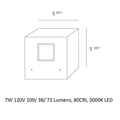 Effetto Two Light Wall Light