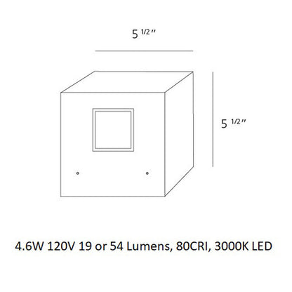 Effetto One Light Wall Light
