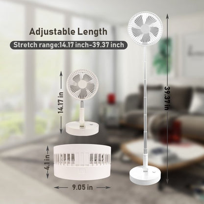 Rechargeable Table Misting Cooling Fan