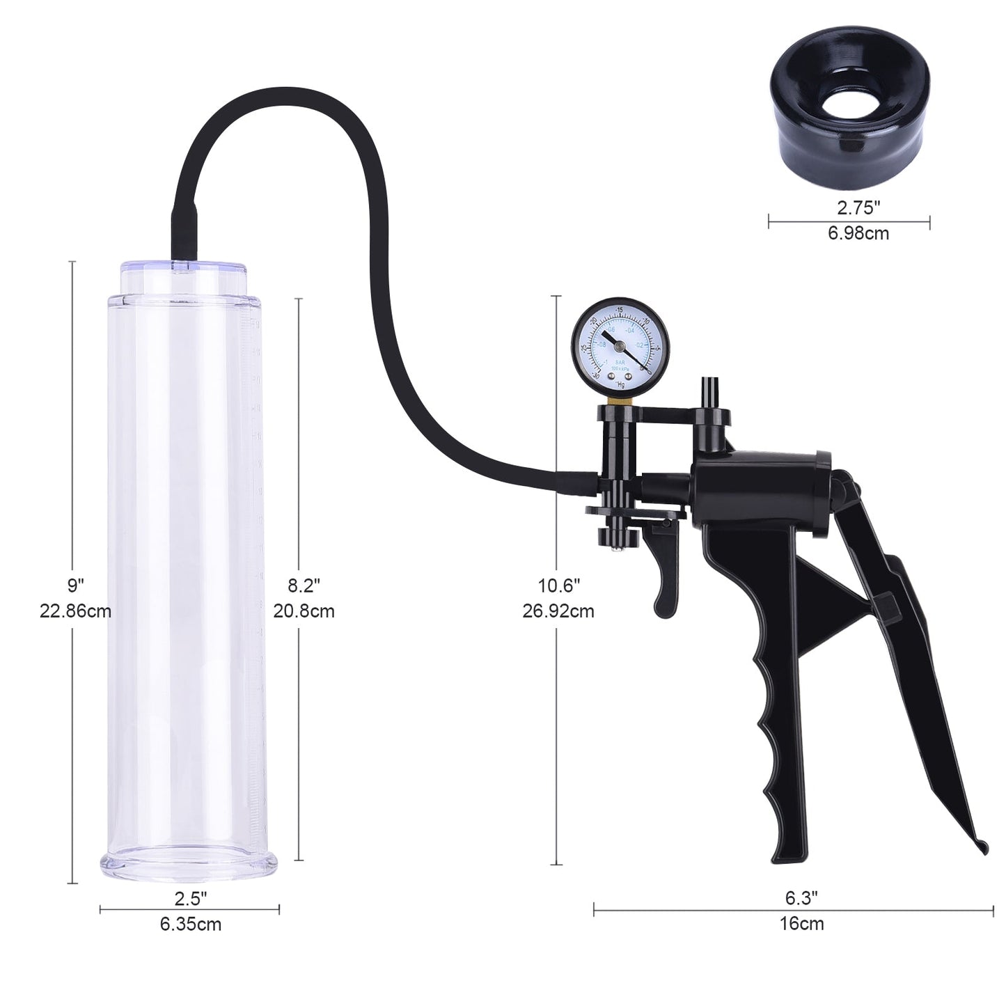 AOPAR Penis Pump Vacuum Enhancement Sex Toy for Men