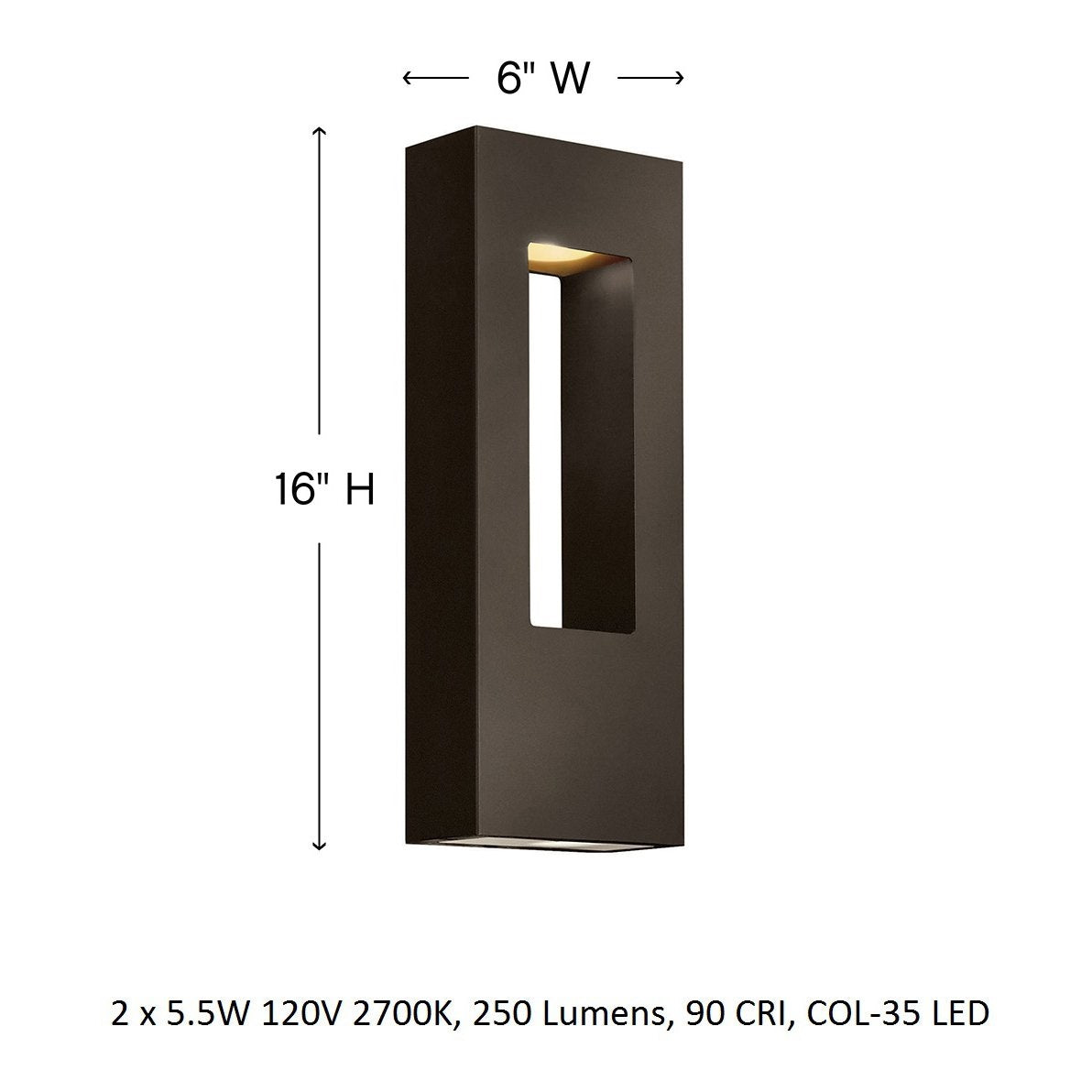 Atlantis Outdoor Wall Sconce