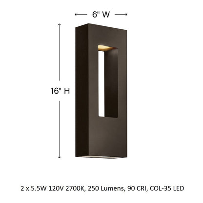 Atlantis Outdoor Wall Sconce