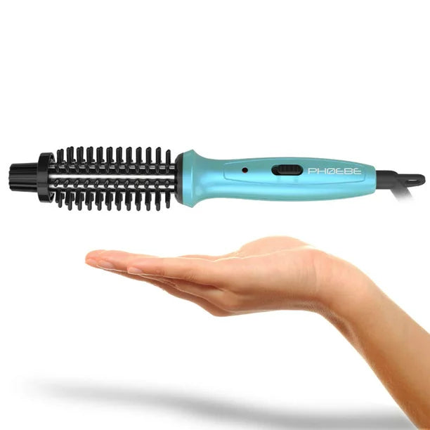 Sea-Maid Curling Iron 3/4 inch Hair Curler Adjustable Temperature Instant Heating for Curls or Wave,Blue