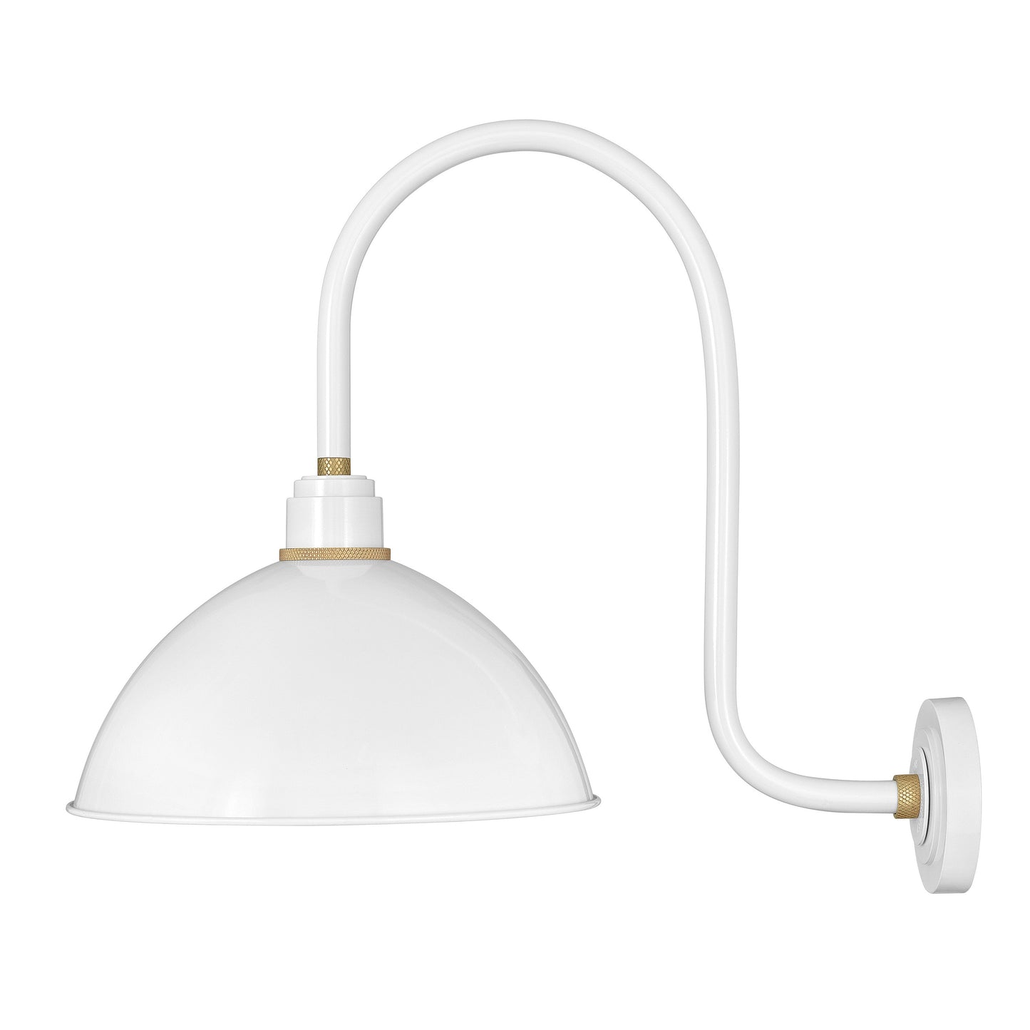 Foundry Outdoor Tall and Curved Bar Wall Lamp 2