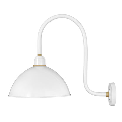 Foundry Outdoor Tall and Curved Bar Wall Lamp 2