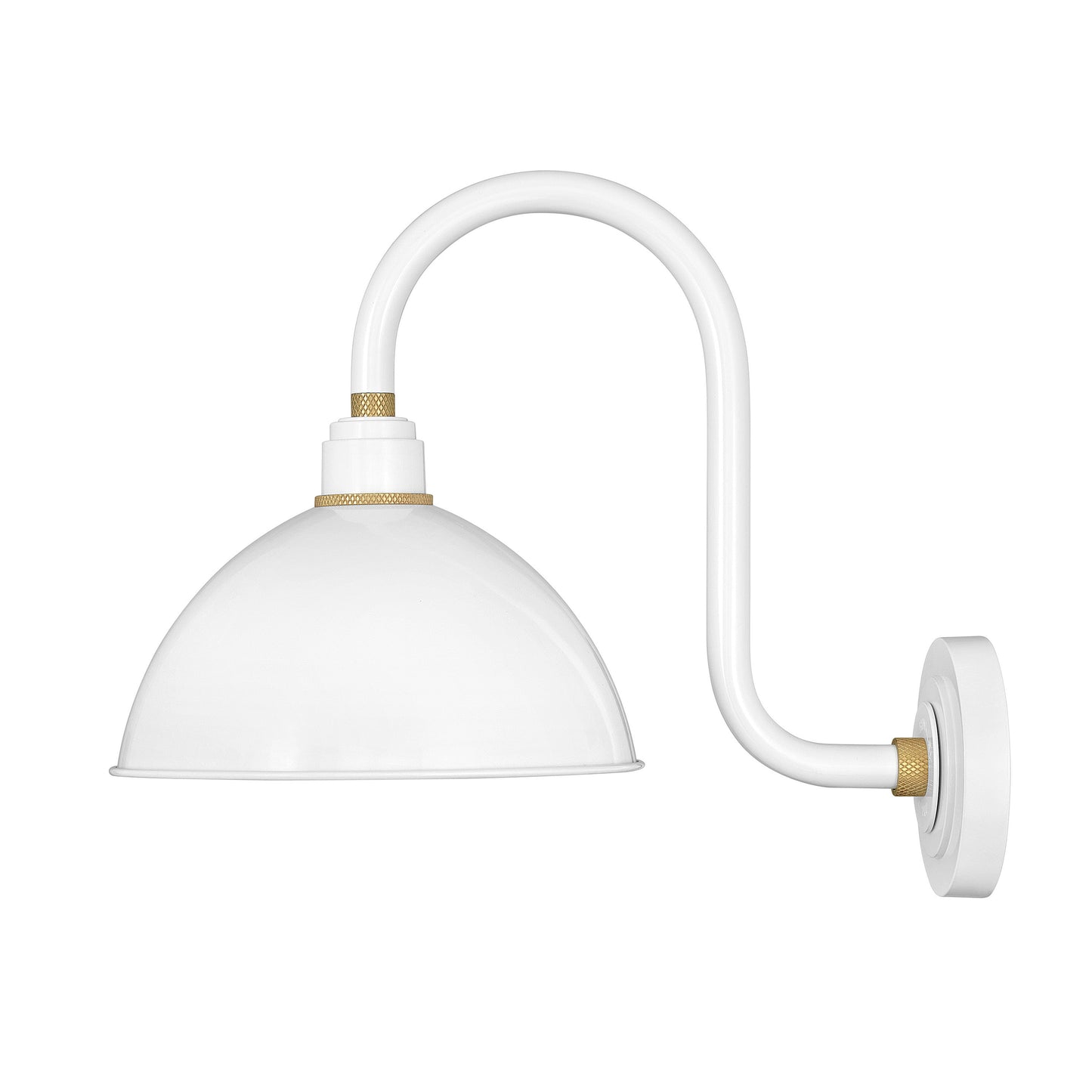 Foundry Outdoor Tall and Curved Bar Wall Lamp 2